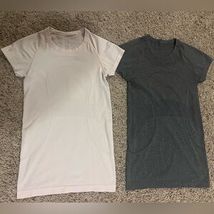 Lululemon swiftly tech shirts lot of 2 size 4